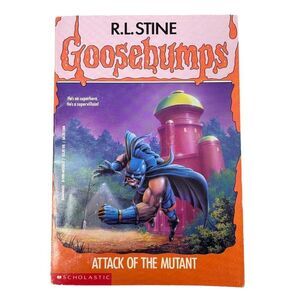Goosebumps #25: Attack of the Mutant by R.L. Stine Paperback 1994